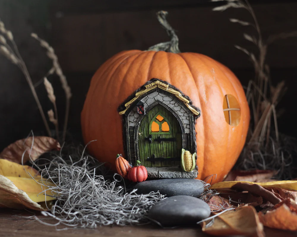 Pumpkin Fairy House Ideas